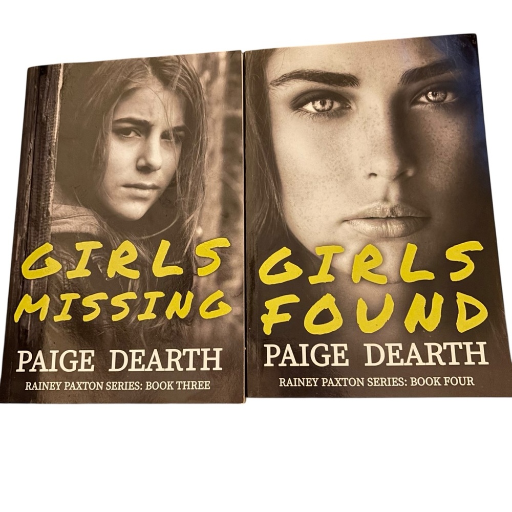 Two‎ Paperback Paige Dearth Novels - Girls Missing and Girls Found